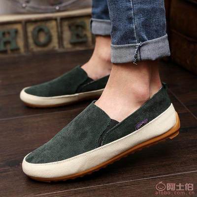 【2015夏季新款時尚男士套腳一腳蹬懶人鞋流行低幫帆布男鞋廠家直銷03683】泉州市洛江區馬甲步步上鞋業 - 產品庫